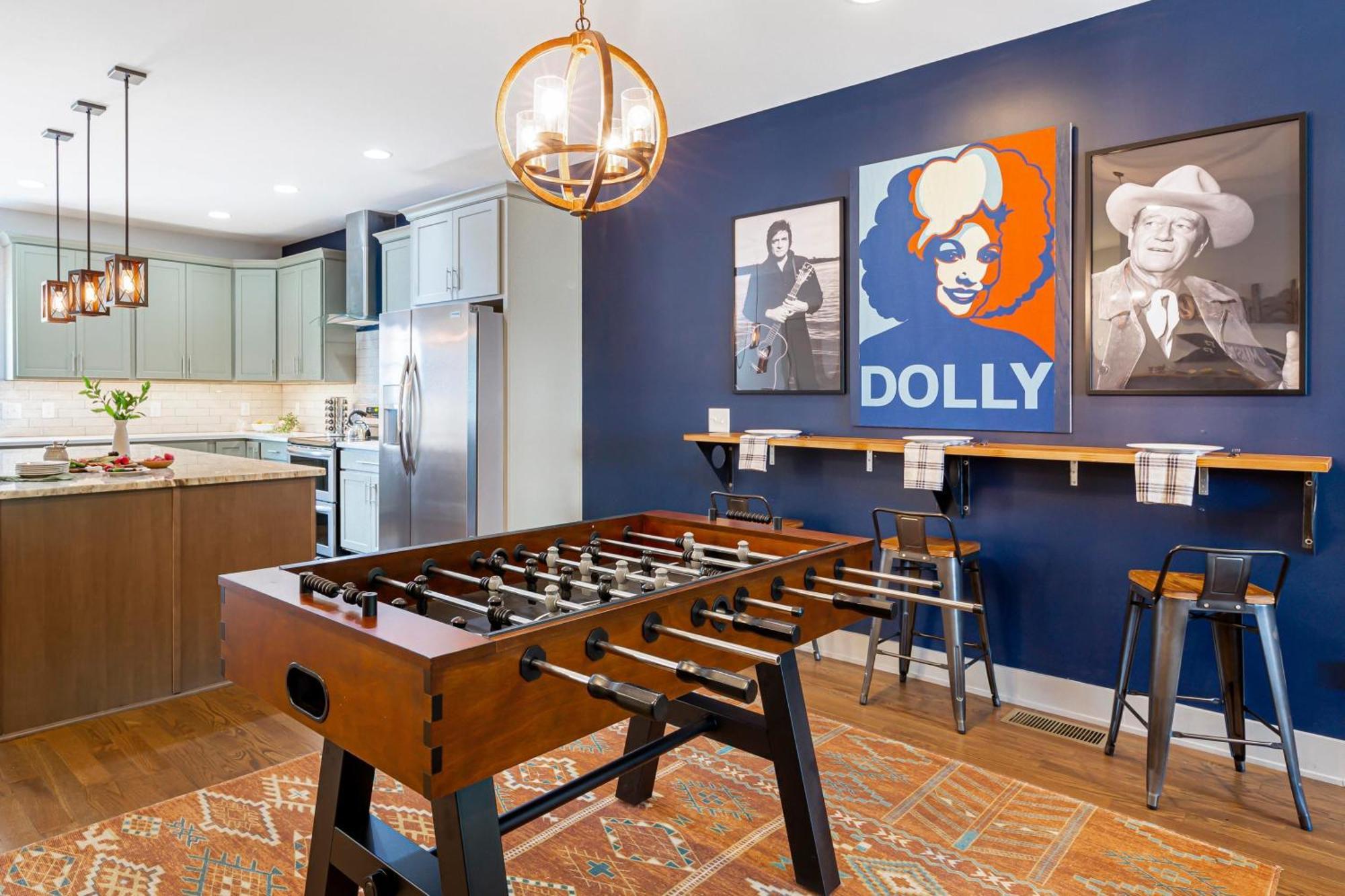 Waverly By Avantstay Nashville-Inspired Townhome W Luxury Kitchen Pool Table Buitenkant foto